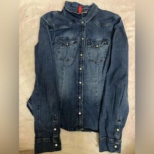 H&M Indigo Denim Women's Shirt